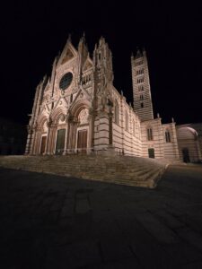 Siena. The night was a different city entirely.