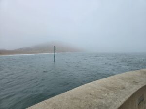 Bridport, Waypoint by Waypoint. The Fog Had Other Plans.